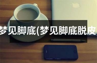 梦见脚底(梦见脚底脱皮)