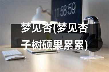 <h3>梦见杏(梦见杏子树硕果累累)