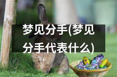 梦见分手(梦见分手代表什么)
