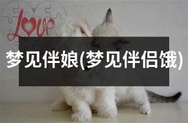 <h3>梦见伴娘(梦见伴侣饿)