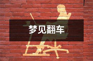 梦见翻车