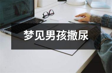 <h3>梦见男孩撒尿