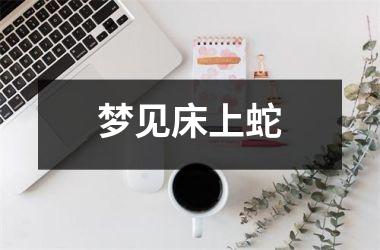 梦见床上蛇