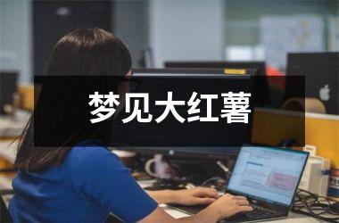 <h3>梦见大红薯
