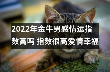 2025年金牛男感情运指数高吗 指数很高爱情幸福