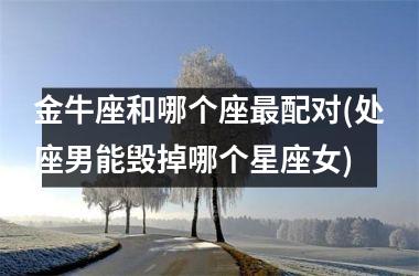 金牛座和哪个座最配对(处座男能毁掉哪个星座女)