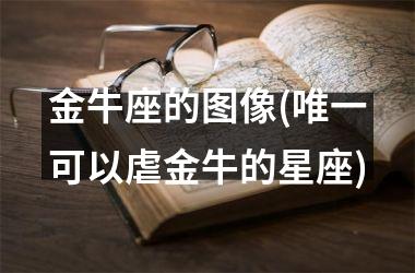 <h3>金牛座的图像(唯一可以虐金牛的星座)