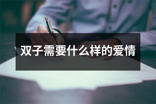 <h3>双子需要什么样的爱情
