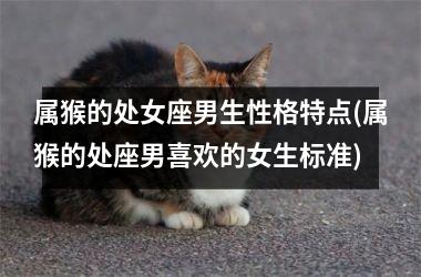 <h3>属猴的处女座男生性格特点(属猴的处座男喜欢的女生标准)