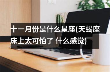<h3>十一月份是什么星座(天蝎座床上太可怕了 什么感觉)