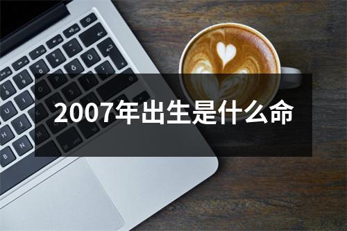 <h3>2007年出生是什么命