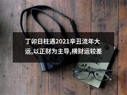 <h3>丁卯日柱遇2025辛丑流年大运,以正财为主导,横财运较差