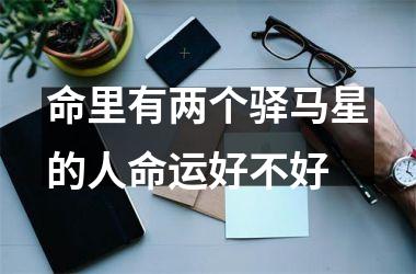 <h3>命里有两个驿马星的人命运好不好