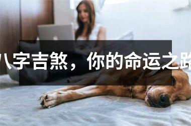 <h3>八字吉煞，你的命运之路