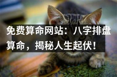 <h3>免费算命网站：八字排盘算命，揭秘人生起伏！