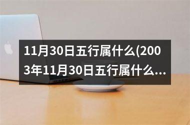 11月30日五行属什么(2003年11月30日五行属什么)