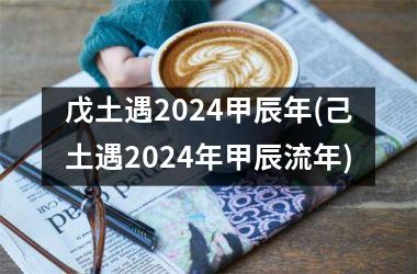 戊土遇2024甲辰年(己土遇2024年甲辰流年)