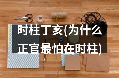 <h3>时柱丁亥(为什么正官最怕在时柱)