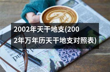 <h3>2002年天干地支(2002年万年历天干地支对照表)