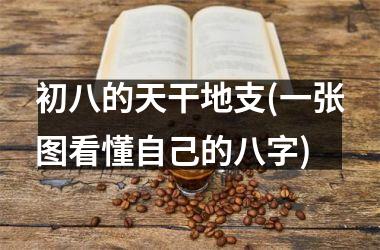 <h3>初八的天干地支(一张图看懂自己的八字)