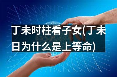 <h3>丁未时柱看子女(丁未日为什么是上等命)