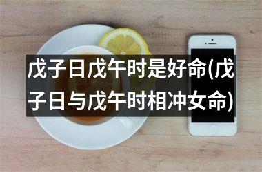 <h3>戊子日戊午时是好命(戊子日与戊午时相冲女命)