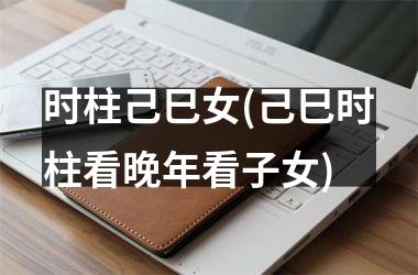 <h3>时柱己巳女(己巳时柱看晚年看子女)