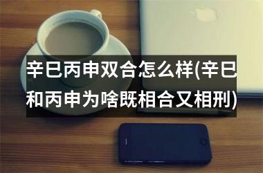 辛巳丙申双合怎么样(辛巳和丙申为啥既相合又相刑)