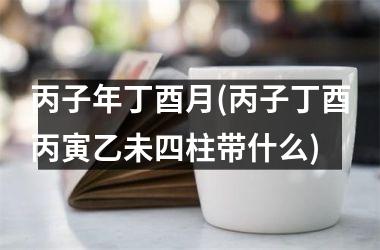 丙子年丁酉月(丙子丁酉丙寅乙未四柱带什么)