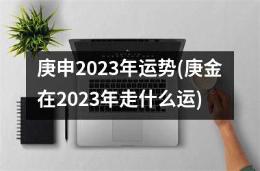庚申2023年运势(庚金在2023年走什么运)