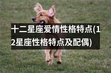 十二星座爱情性格特点(12星座性格特点及配偶)