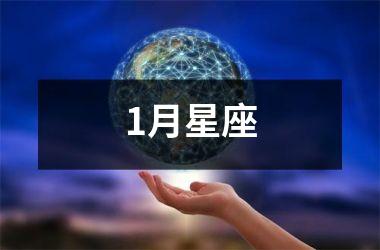 1月星座