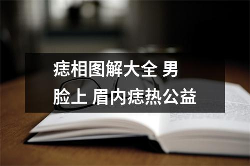 痣相图解大全男脸上眉内痣热公益