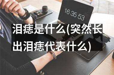 <h3>泪痣是什么(突然长出泪痣代表什么)