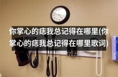 <h3>你掌心的痣我总记得在哪里(你掌心的痣我总记得在哪里歌词)