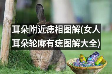 耳朵附近痣相图解(女人耳朵轮廓有痣图解大全)