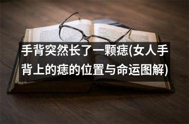 手背突然长了一颗痣(女人手背上的痣的位置与命运图解)