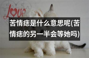 苦情痣是什么意思呢(苦情痣的另一半会等她吗)