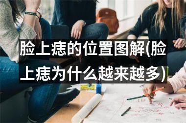脸上痣的位置图解(脸上痣为什么越来越多)
