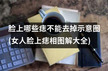 脸上哪些痣不能去掉示意图(女人脸上痣相图解大全)