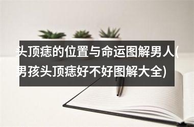 <h3>头顶痣的位置与命运图解男人(男孩头顶痣好不好图解大全)