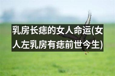 乳房长痣的女人命运(女人左乳房有痣前世今生)