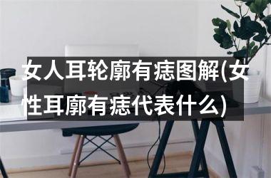 <h3>女人耳轮廓有痣图解(女性耳廓有痣代表什么)
