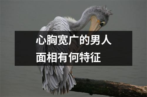心胸宽广的男人面相有何特征