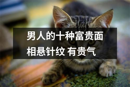 <h3>男人的十种富贵面相悬针纹有贵气