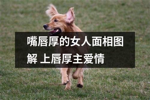 <h3>嘴唇厚的女人面相图解上唇厚主爱情