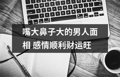<h3>嘴大鼻子大的男人面相感情顺利财运旺