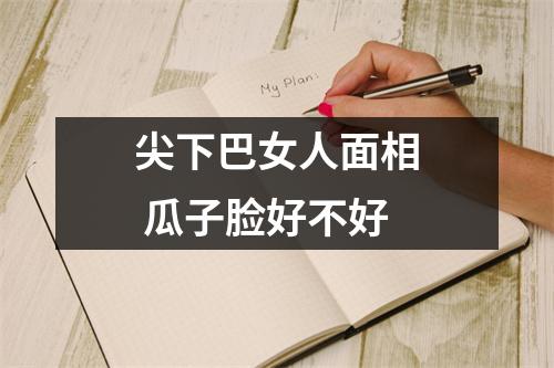 尖下巴女人面相瓜子脸好不好