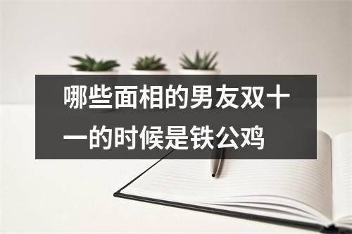 哪些面相的男友双十一的时候是铁公鸡