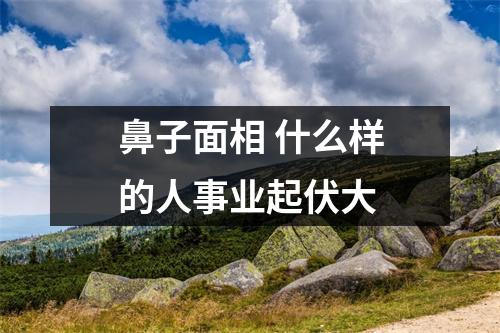 鼻子面相什么样的人事业起伏大